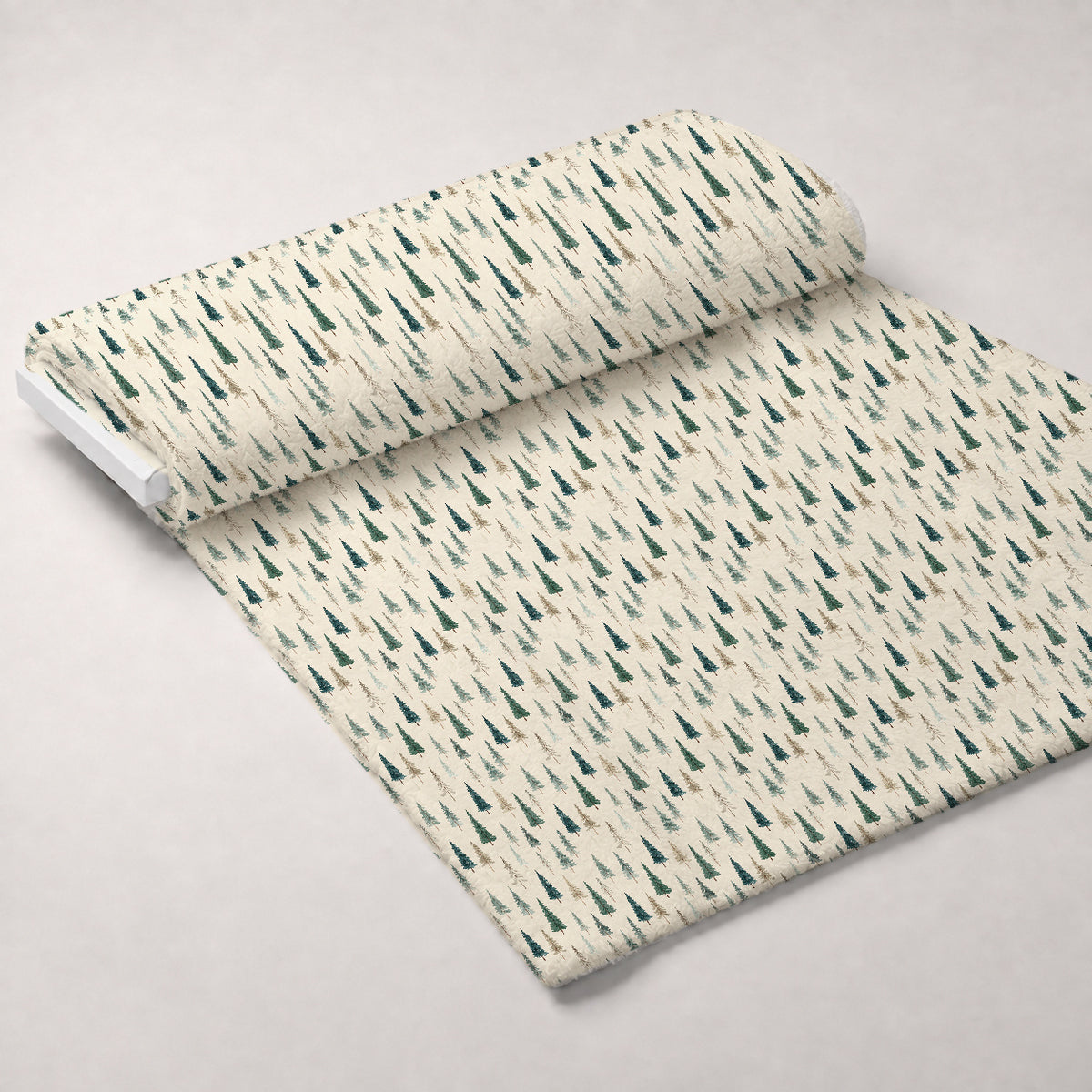 Whispering Winter Botanicals Pattern 24 Minky Fabric — plush minky unrolled bolt preview (mv-minky-v1:bolt)