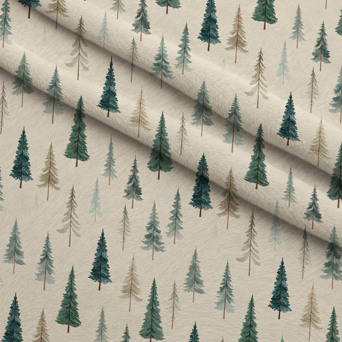 Whispering Winter Botanicals Pattern 24 Minky Fabric — plush minky folded close-up preview (mv-minky-v1:lying)