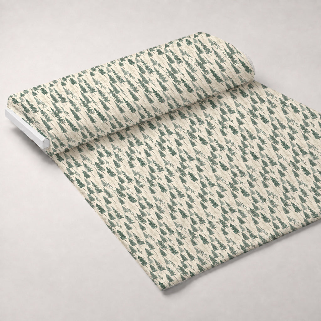 Whispering Winter Botanicals Pattern 25 Minky Fabric — plush minky unrolled bolt preview (mv-minky-v1:bolt)