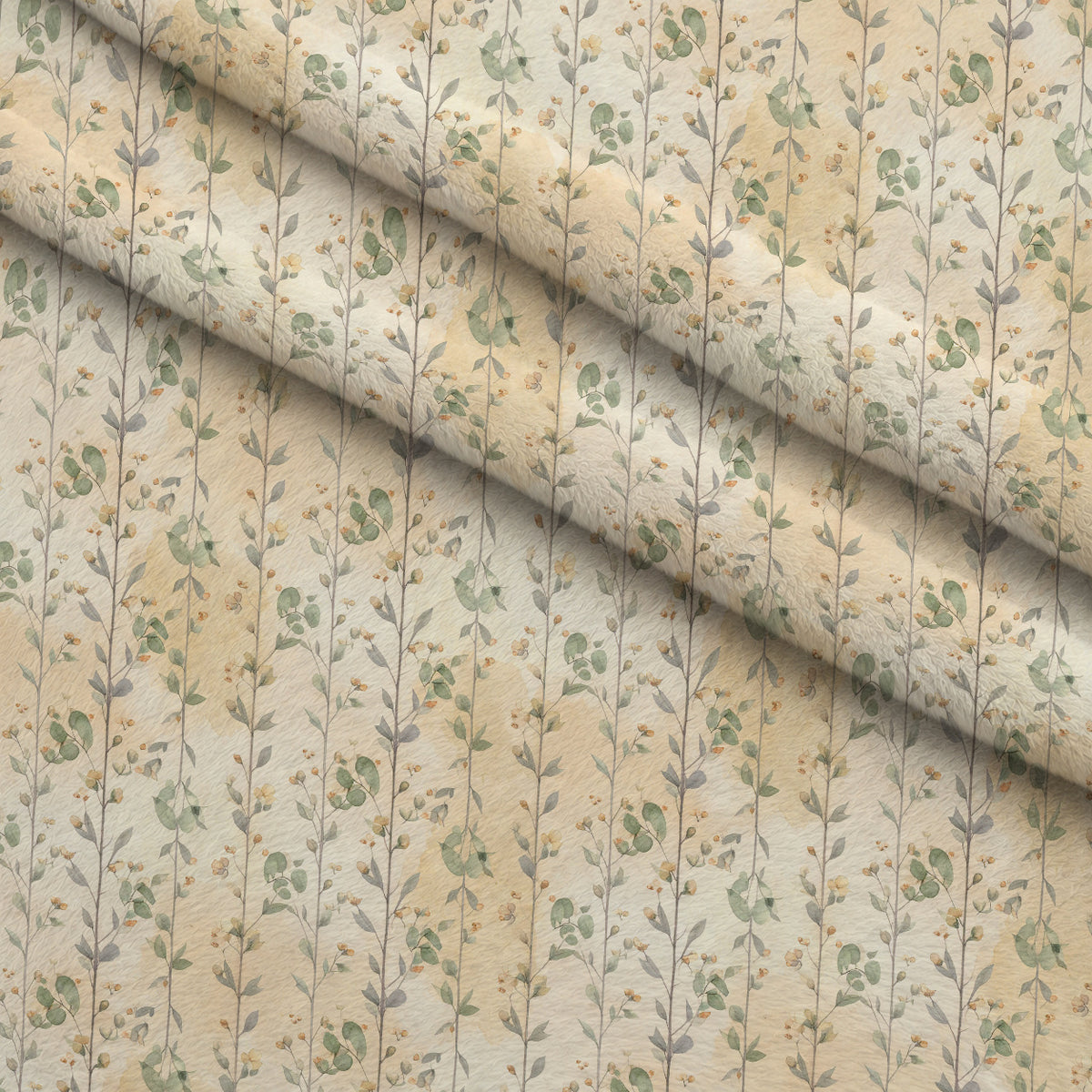 Whispering Winter Botanicals Pattern 4 Minky Fabric — plush minky folded close-up preview (mv-minky-v1:lying)