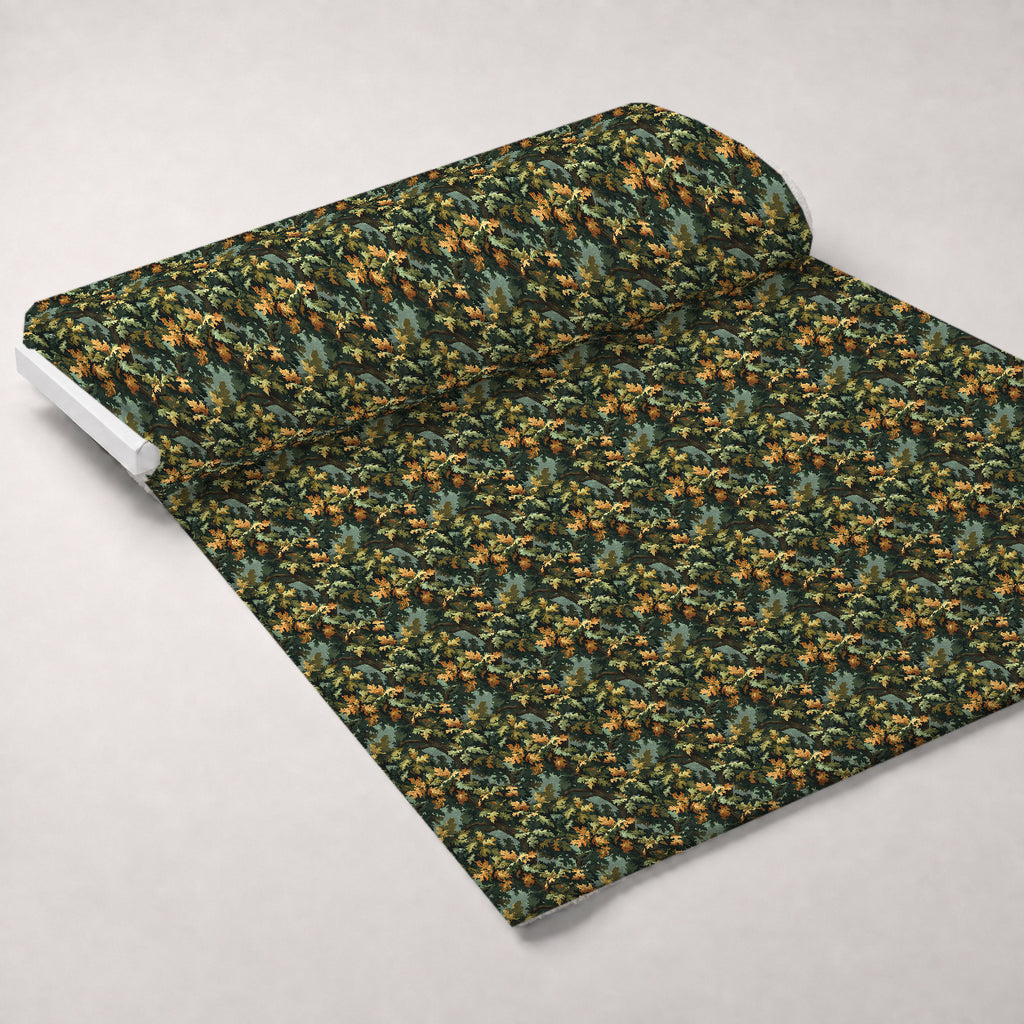 Whitetail Woods Pattern 4 Minky Fabric — plush minky unrolled bolt preview (mv-minky-v1:bolt)