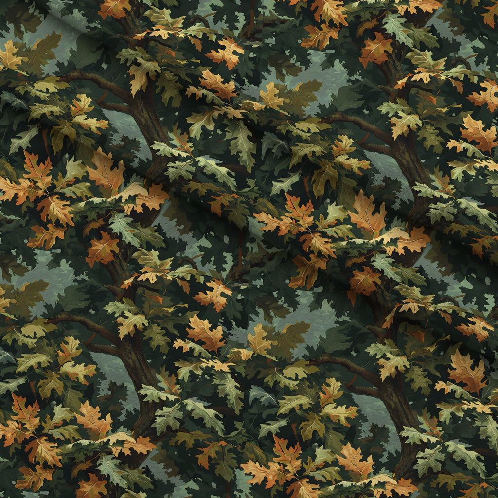 Whitetail Woods Pattern 4 Minky Fabric — plush minky folded close-up preview (mv-minky-v1:lying)