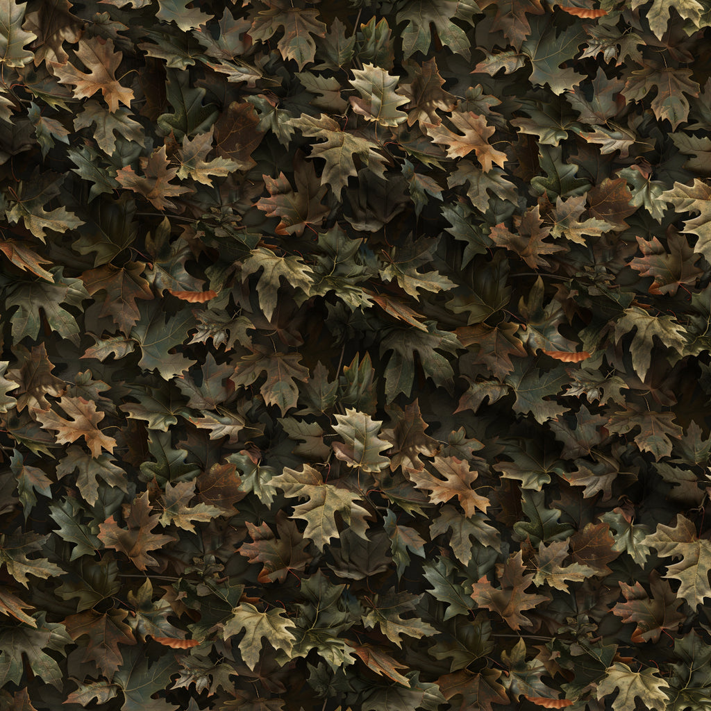 Whitetail Woods Pattern 5 Minky Fabric — plush minky folded close-up preview (mv-minky-v1:lying)