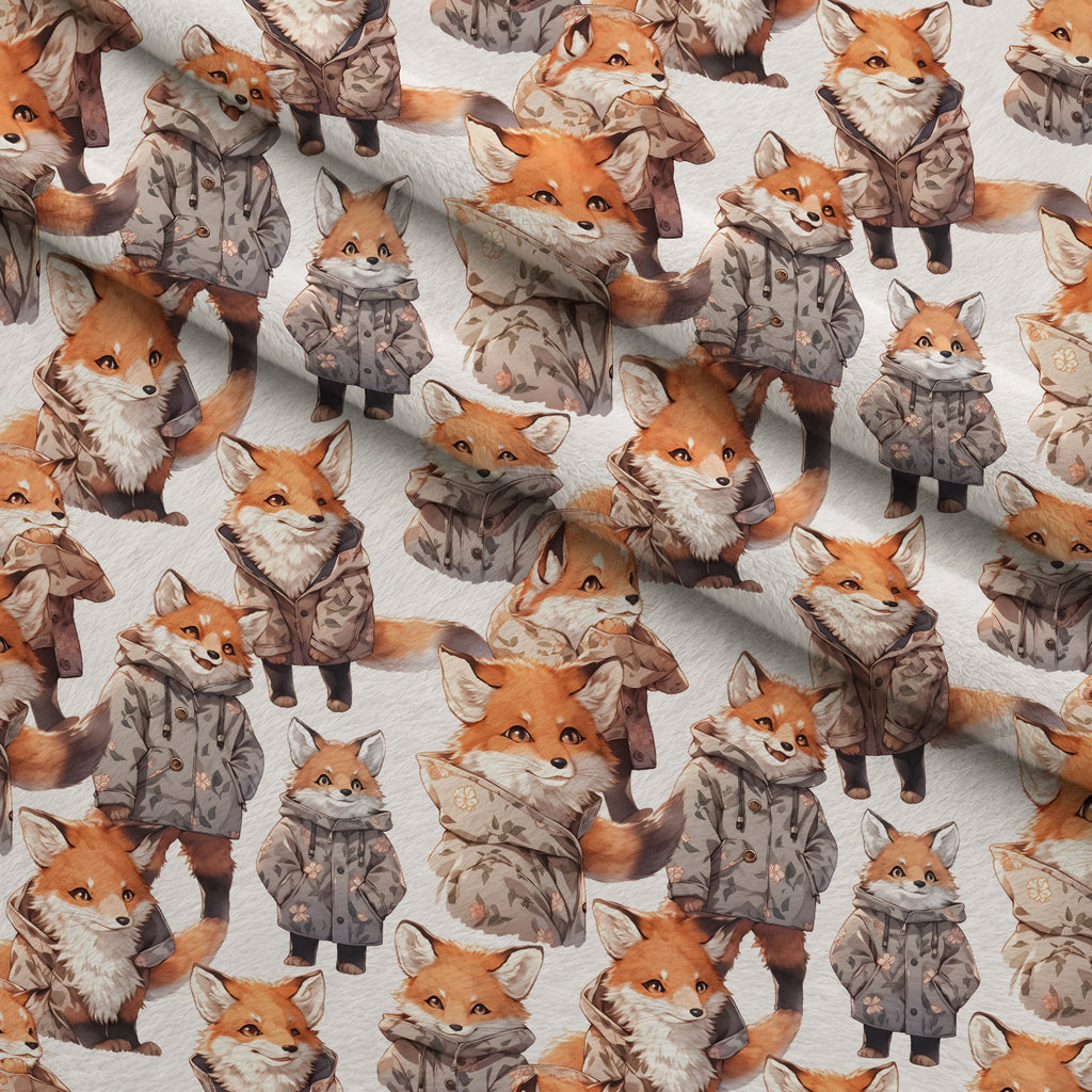 Wildflower Kits Pattern 10 Minky Fabric — plush minky folded close-up preview (mv-minky-v1:lying)
