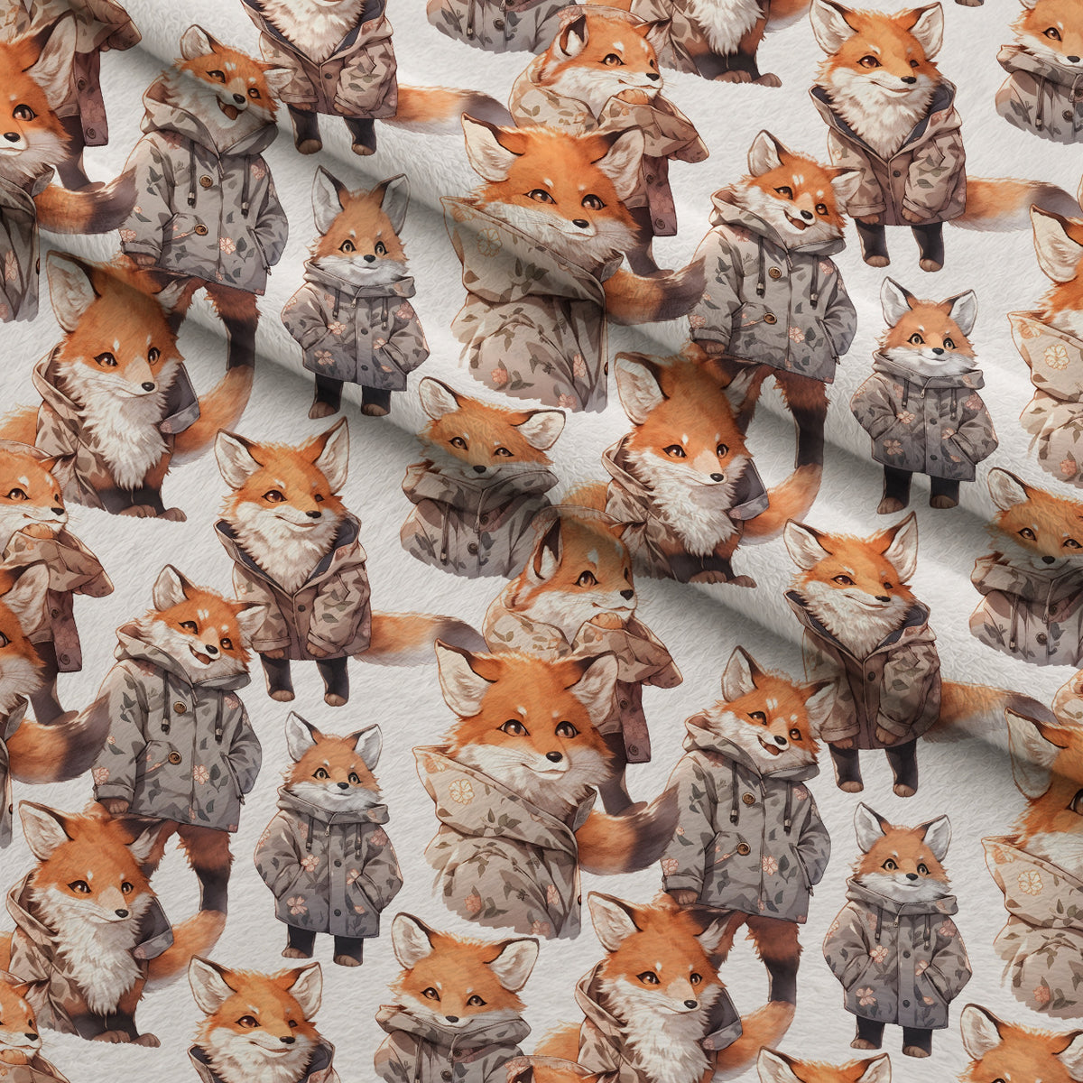 Wildflower Kits Pattern 10 Minky Fabric — plush minky folded close-up preview (mv-minky-v1:lying)