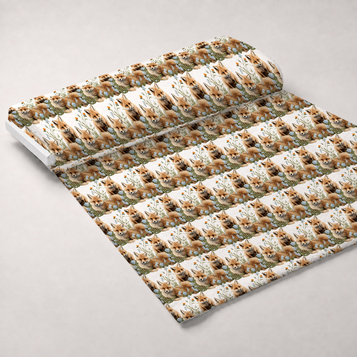 Wildflower Kits Pattern 12 Minky Fabric — plush minky unrolled bolt preview (mv-minky-v1:bolt)