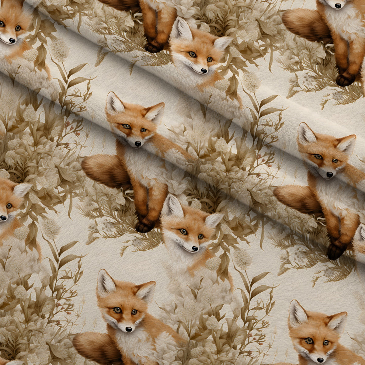 Wildflower Kits Pattern 16 Minky Fabric — plush minky folded close-up preview (mv-minky-v1:lying)