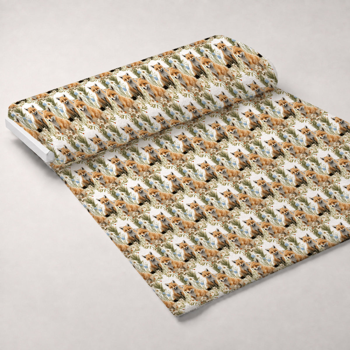 Wildflower Kits Pattern 17 Minky Fabric — plush minky unrolled bolt preview (mv-minky-v1:bolt)