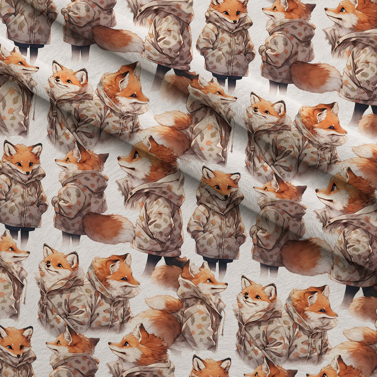 Wildflower Kits Pattern 18 Minky Fabric — plush minky folded close-up preview (mv-minky-v1:lying)