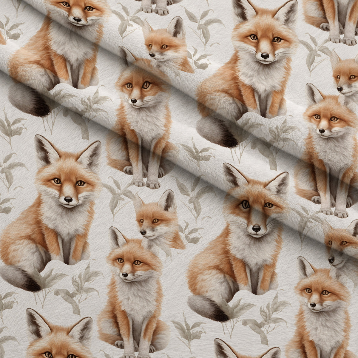 Wildflower Kits Pattern 19 Minky Fabric — plush minky folded close-up preview (mv-minky-v1:lying)