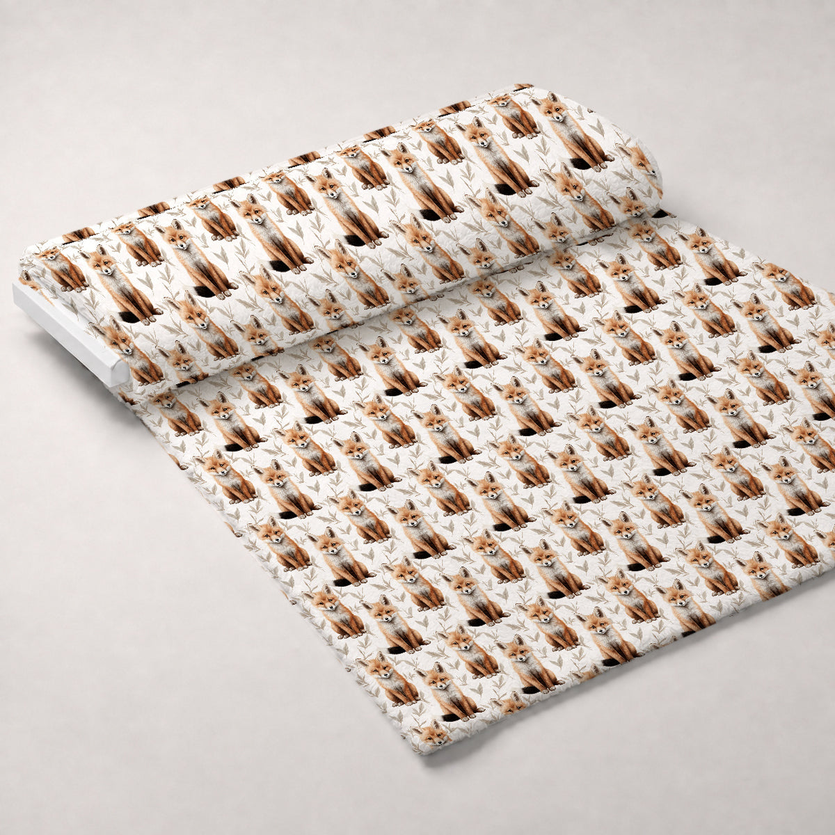 Wildflower Kits Pattern 2 Minky Fabric — plush minky unrolled bolt preview (mv-minky-v1:bolt)