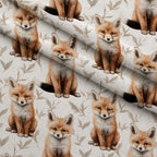 Wildflower Kits Pattern 2 Minky Fabric — plush minky folded close-up preview (mv-minky-v1:lying)