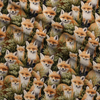 Wildflower Kits Pattern 4 Minky Fabric — plush minky folded close-up preview (mv-minky-v1:lying)