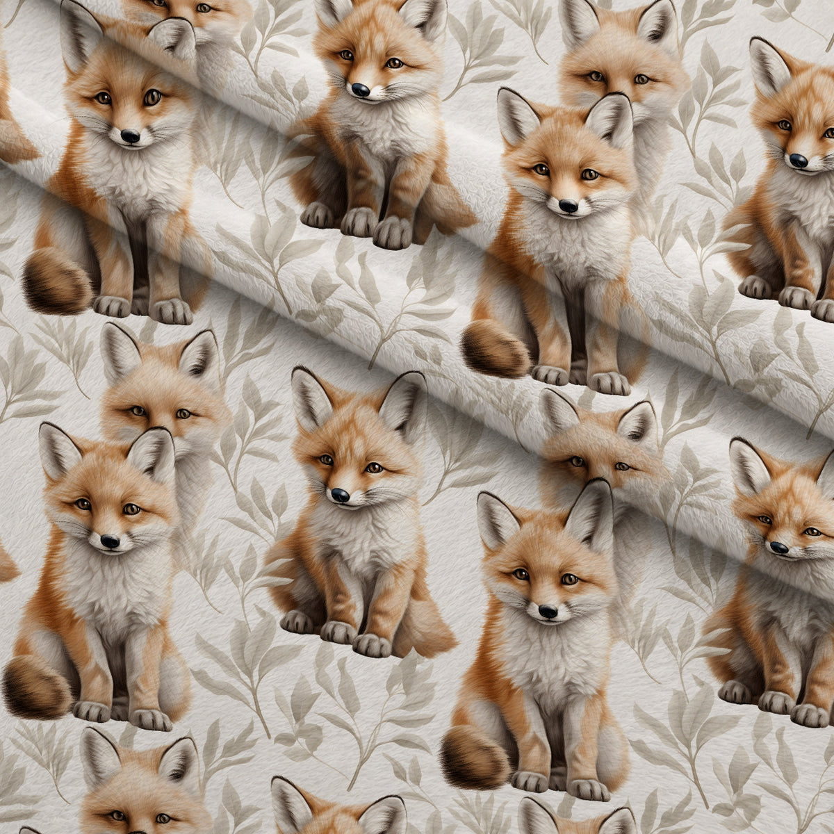 Wildflower Kits Pattern 8 Minky Fabric — plush minky folded close-up preview (mv-minky-v1:lying)