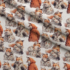 Wildflower Kits Pattern 9 Minky Fabric — plush minky folded close-up preview (mv-minky-v1:lying)