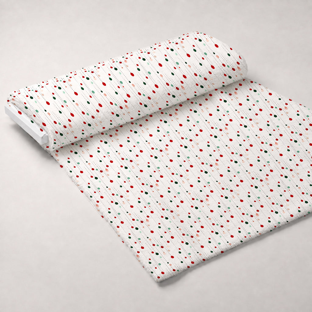 Winter Star Parade Pattern 15 Minky Fabric — plush minky unrolled bolt preview (mv-minky-v1:bolt)