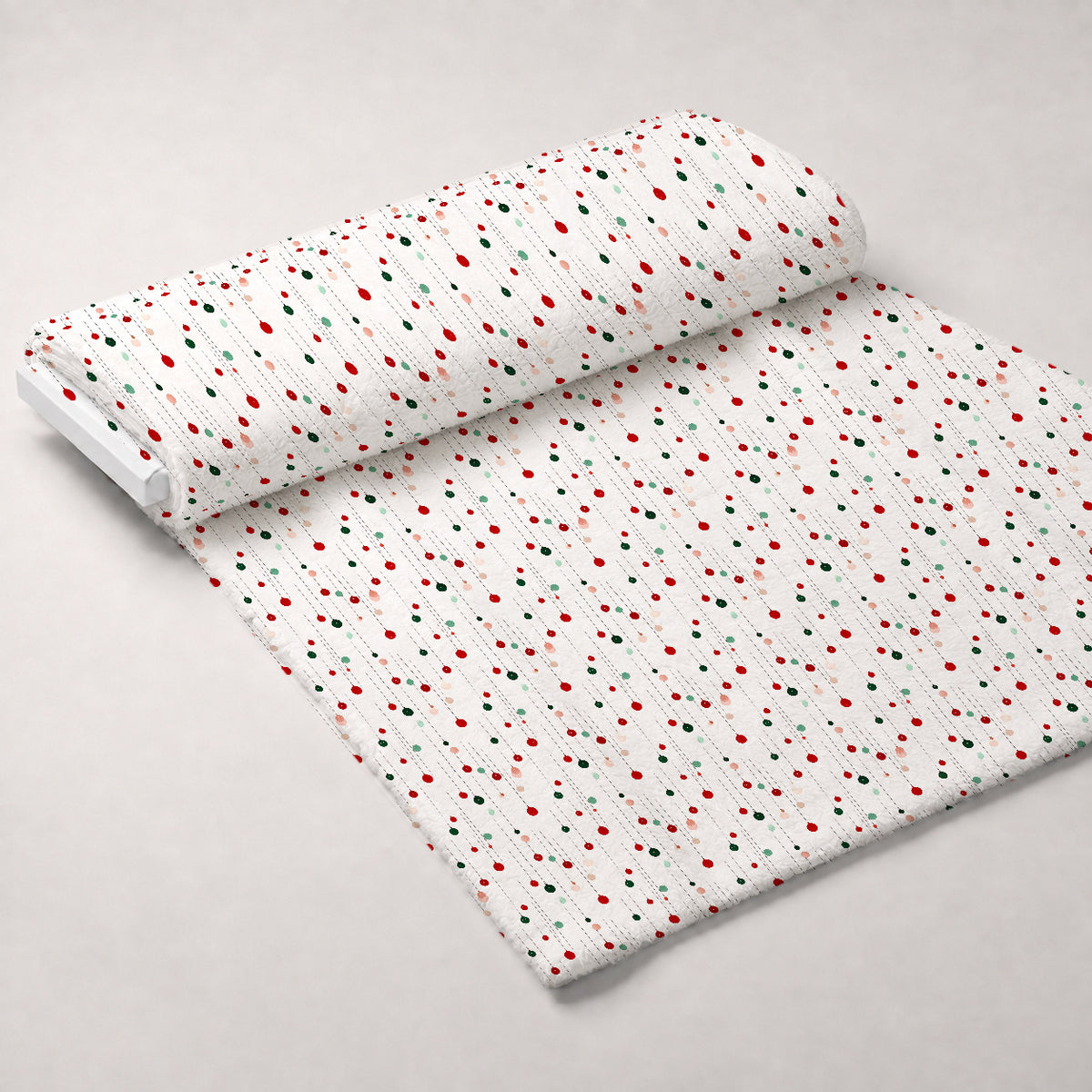 Winter Star Parade Pattern 15 Minky Fabric — plush minky unrolled bolt preview (mv-minky-v1:bolt)