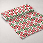 Winter Star Parade Pattern 16 Minky Fabric — plush minky unrolled bolt preview (mv-minky-v1:bolt)