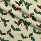 Winter Star Parade Pattern 19 Minky Fabric — plush minky folded close-up preview (mv-minky-v1:lying)