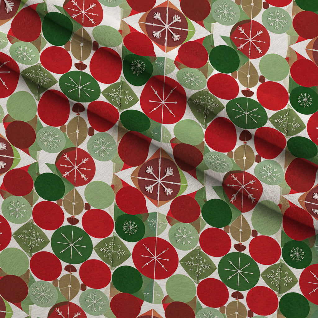 Winter Star Parade Pattern 4 Minky Fabric — plush minky folded close-up preview (mv-minky-v1:lying)