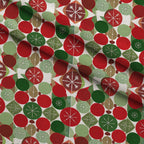 Winter Star Parade Pattern 4 Minky Fabric — plush minky folded close-up preview (mv-minky-v1:lying)