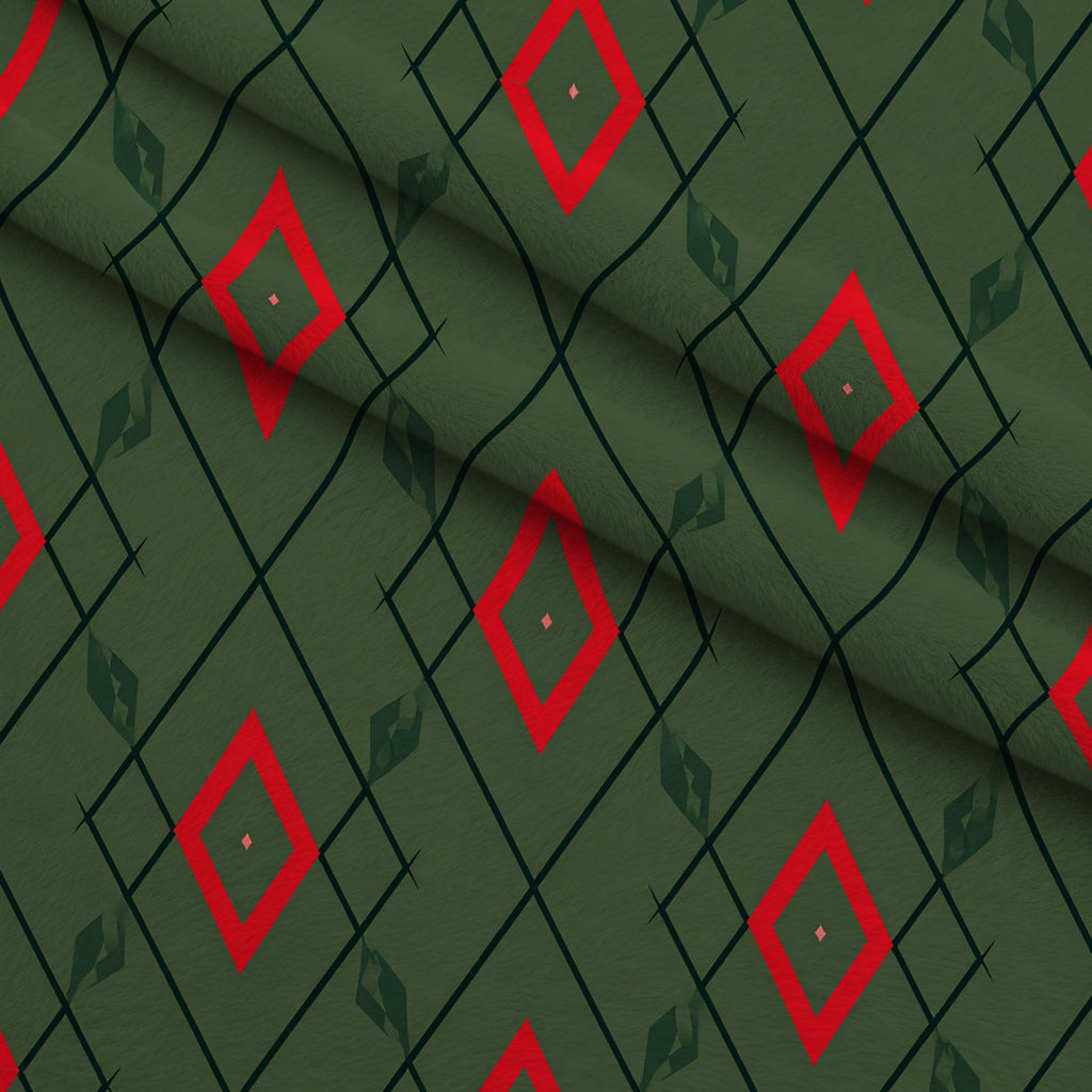 Winter Star Parade Pattern 6 Minky Fabric — plush minky folded close-up preview (mv-minky-v1:lying)