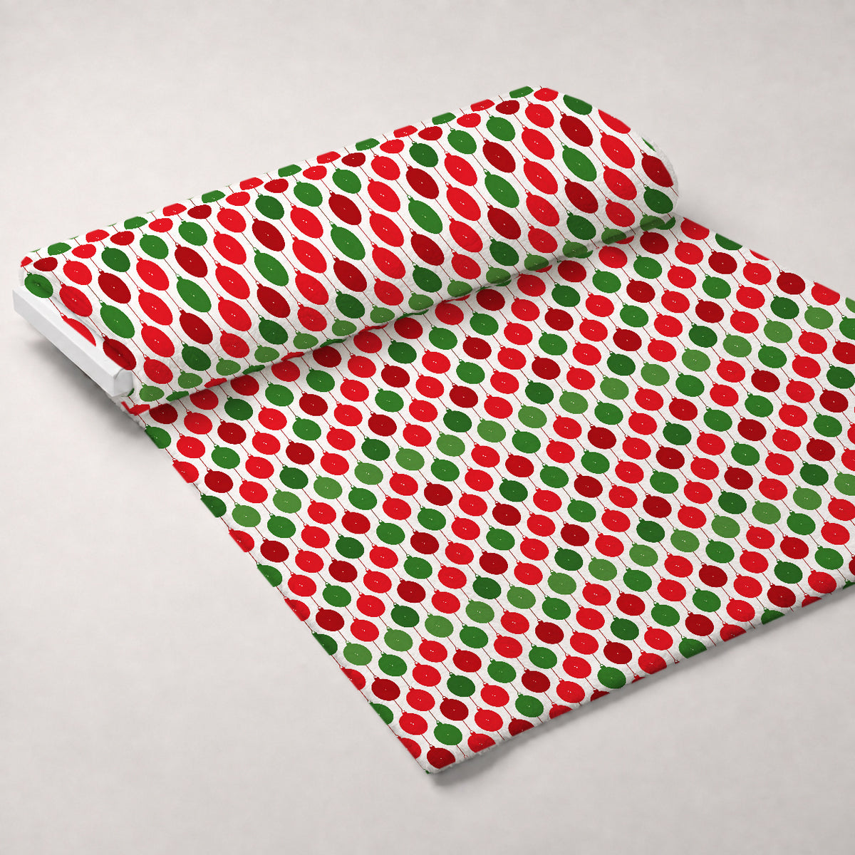 Winter Star Parade Pattern 8 Minky Fabric — plush minky unrolled bolt preview (mv-minky-v1:bolt)