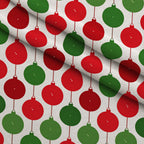 Winter Star Parade Pattern 8 Minky Fabric — plush minky folded close-up preview (mv-minky-v1:lying)