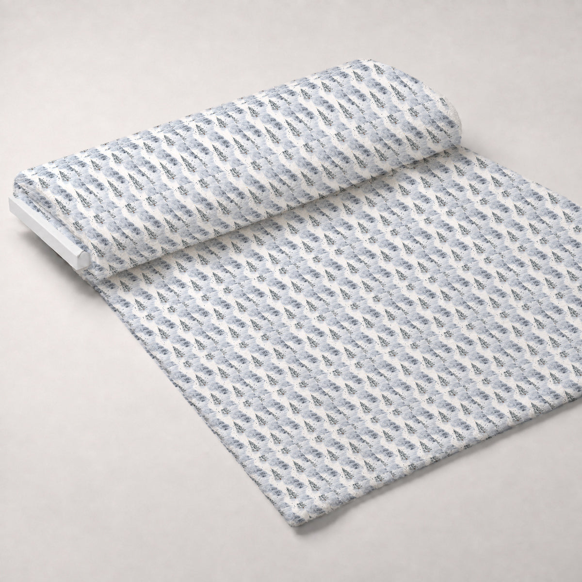 Winter Wonderland Whispers Pattern 2 Minky Fabric — plush minky unrolled bolt preview (mv-minky-v1:bolt)