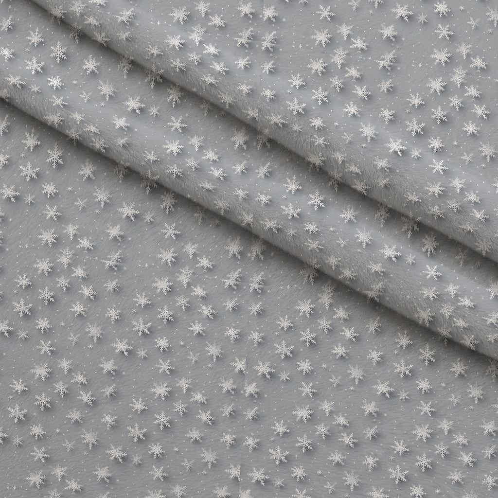 Winter Wonderland Whispers Pattern 5 Minky Fabric — plush minky folded close-up preview (mv-minky-v1:lying)