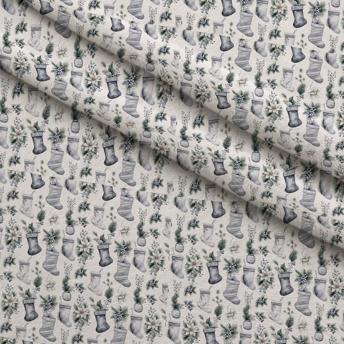 Winter Wonderland Whispers Pattern 7 Minky Fabric — plush minky folded close-up preview (mv-minky-v1:lying)