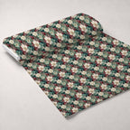 Winterberry Blooms Pattern 10 Minky Fabric — plush minky unrolled bolt preview (mv-minky-v1:bolt)