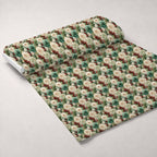 Winterberry Blooms Pattern 8 Minky Fabric — plush minky unrolled bolt preview (mv-minky-v1:bolt)