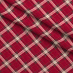 Winterberry Poinsettia Garden Pattern 18 Minky Fabric — plush minky folded close-up preview (mv-minky-v1:lying)