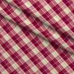 Winterberry Poinsettia Garden Pattern 24 Minky Fabric — plush minky folded close-up preview (mv-minky-v1:lying)