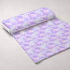 Winterlight Watercolor Pattern 1 Minky Fabric — plush minky unrolled bolt preview (mv-minky-v1:bolt)