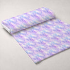 Winterlight Watercolor Pattern 2 Minky Fabric — plush minky unrolled bolt preview (mv-minky-v1:bolt)