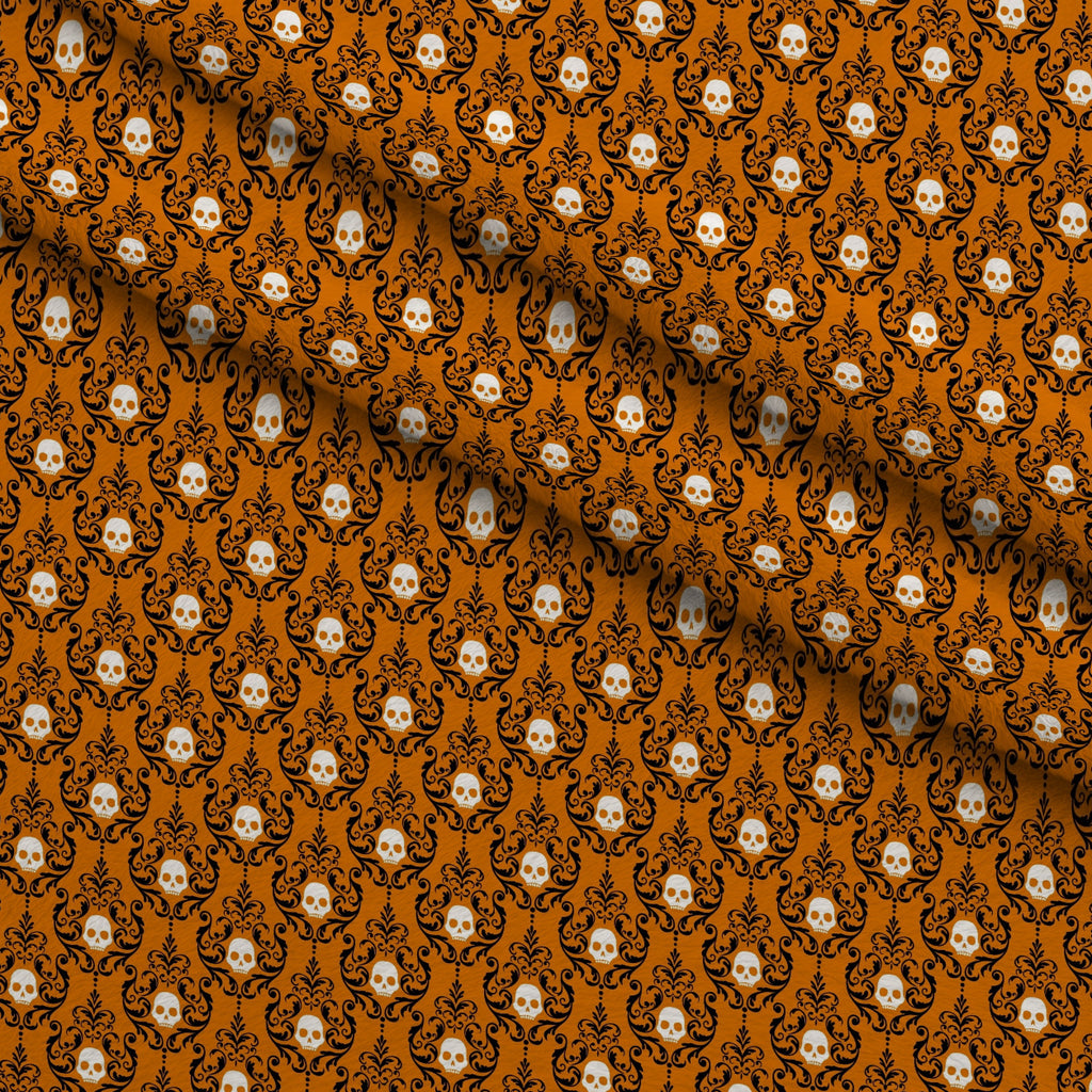 Witching Hour Pattern 18 Minky Fabric — plush minky folded close-up preview (mv-minky-v1:lying)