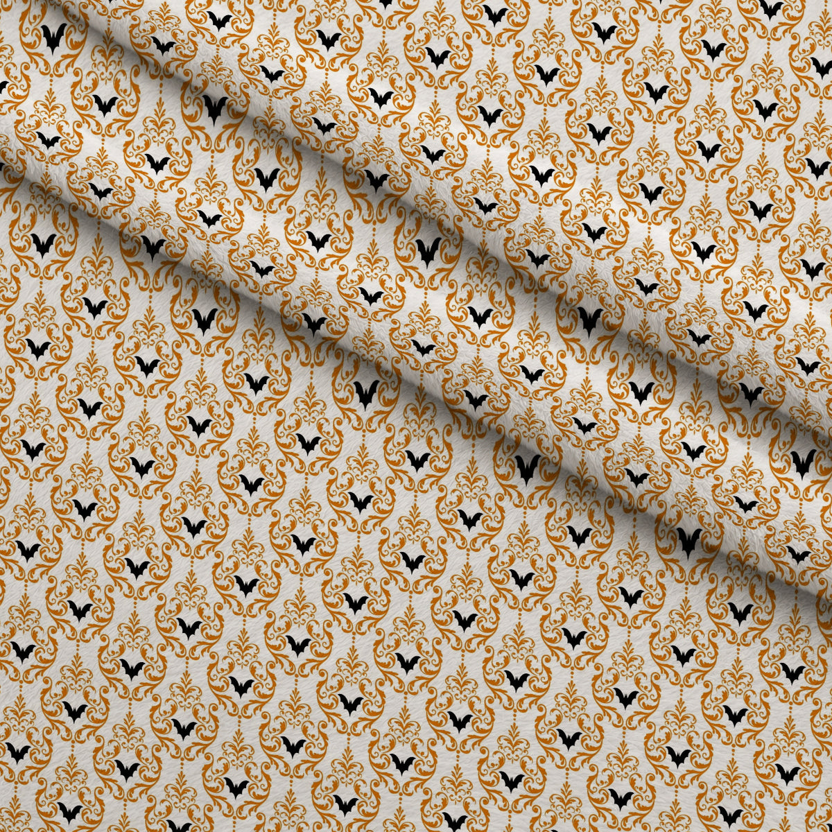 Witching Hour Pattern 21 Minky Fabric — plush minky folded close-up preview (mv-minky-v1:lying)