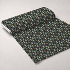 Woodland Watchers Pattern 5 Minky Fabric — plush minky unrolled bolt preview (mv-minky-v1:bolt)