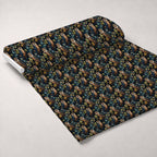 Woodland Watchers Pattern 7 Minky Fabric — plush minky unrolled bolt preview (mv-minky-v1:bolt)