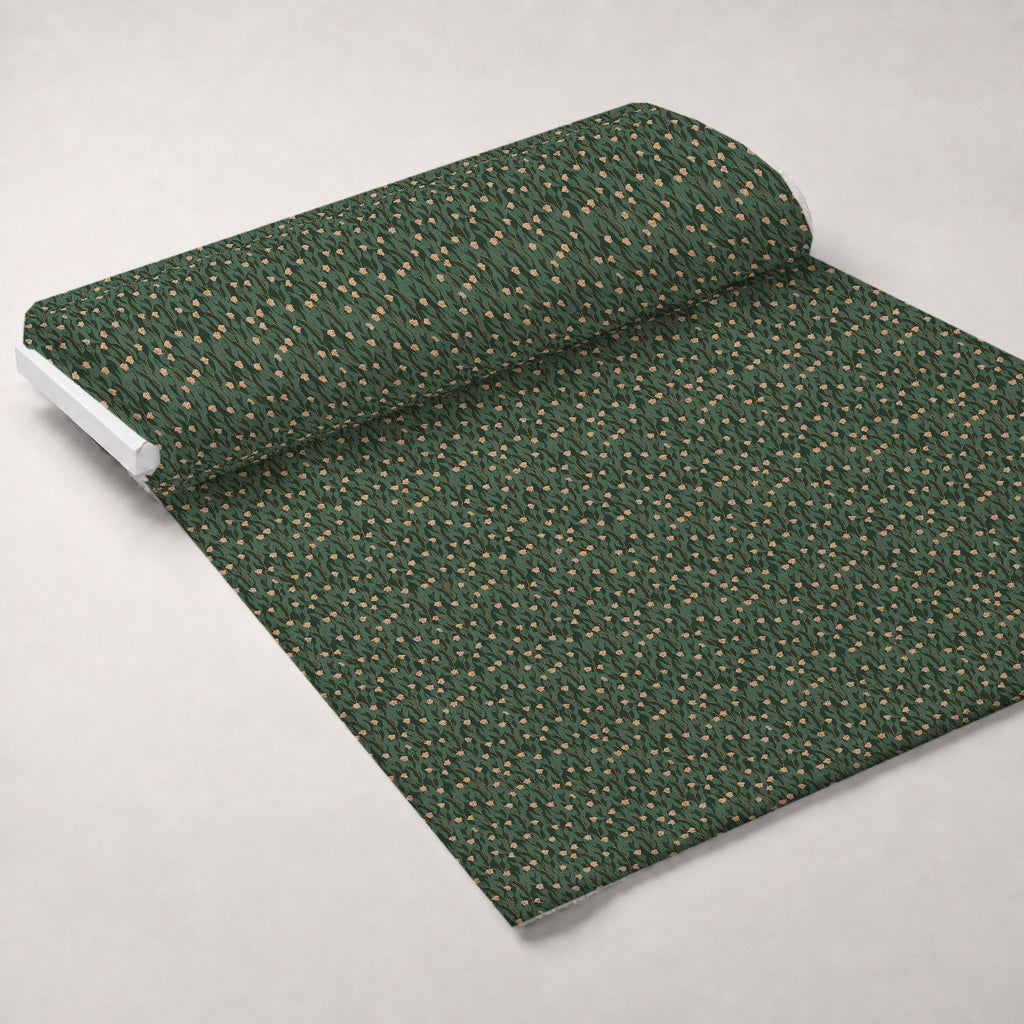 Woodland Wolves Pattern 5 Minky Fabric — plush minky unrolled bolt preview (mv-minky-v1:bolt)