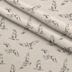 Woodland Wolves Pattern 8 Minky Fabric — plush minky folded close-up preview (mv-minky-v1:lying)