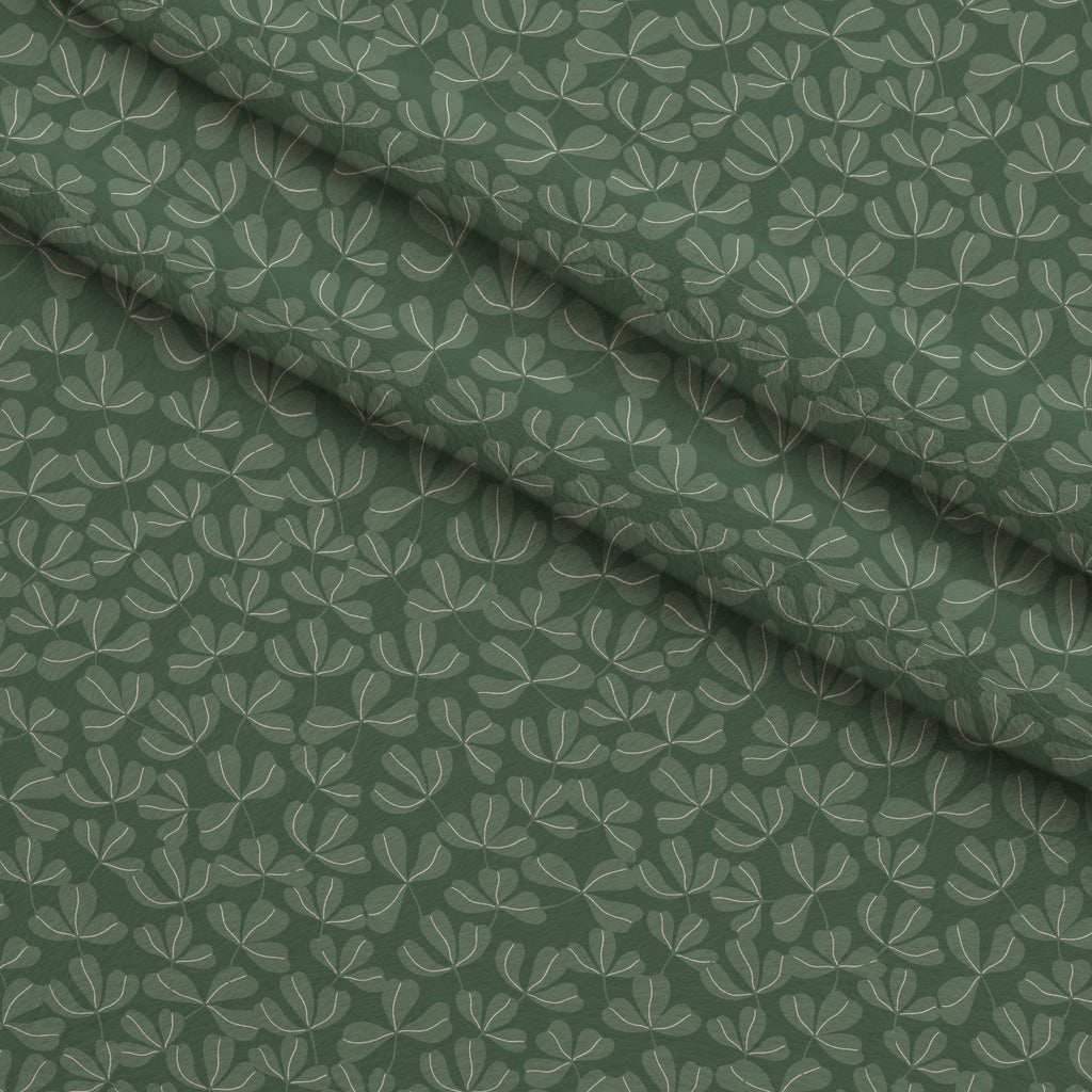 Woodland Wolves Pattern 9 Minky Fabric — plush minky folded close-up preview (mv-minky-v1:lying)