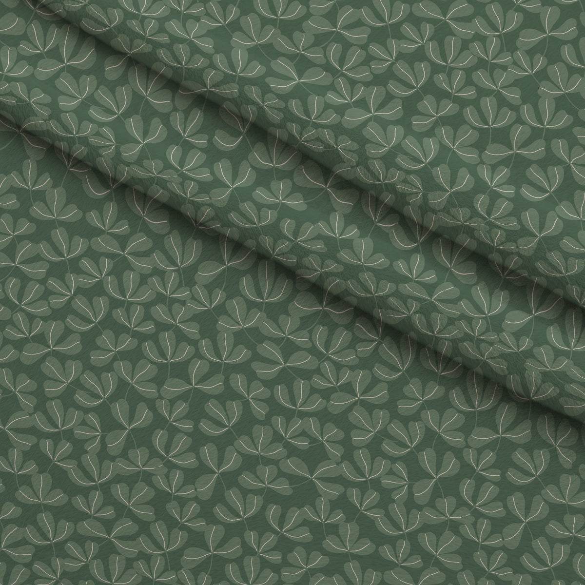 Woodland Wolves Pattern 9 Minky Fabric — plush minky folded close-up preview (mv-minky-v1:lying)