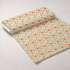 Yuletide Hare Pattern 54 Minky Fabric — plush minky unrolled bolt preview (mv-minky-v1:bolt)