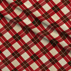 Yuletide Patchwork Pattern 13 Minky Fabric — plush minky folded close-up preview (mv-minky-v1:lying)