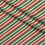 Yuletide Patchwork Pattern 3 Minky Fabric — plush minky folded close-up preview (mv-minky-v1:lying)