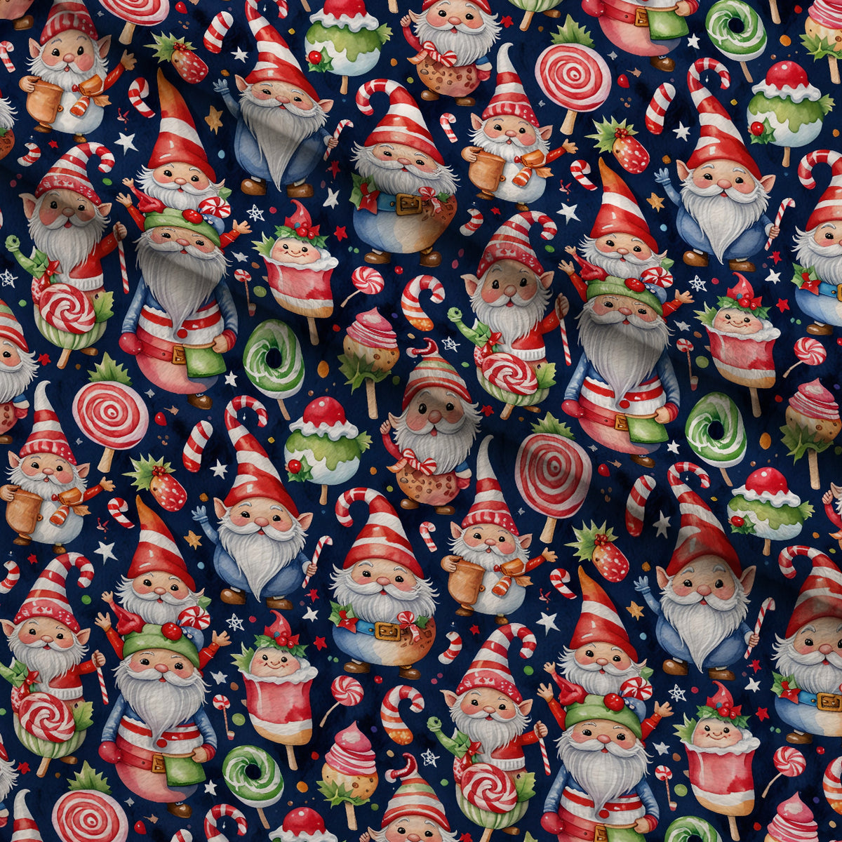 Yuletide Whimsy Pattern 9 Minky Fabric — plush minky folded close-up preview (mv-minky-v1:lying)