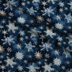 Yuletide Woodland Pattern 20 Minky Fabric — plush minky folded close-up preview (mv-minky-v1:lying)